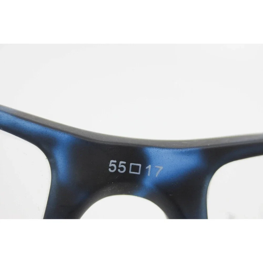 Modern Blue Tortoise Rectangular Eyeglasses Frames MP 20209 55-17-145